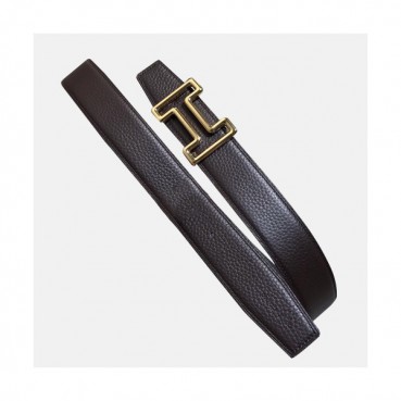 Hermes 2019 Mens Reversible Leather Belt - 에르메스 2019 남성용 리버시블 레더 벨트 HERBT0010.Size(3.8cm).브라운