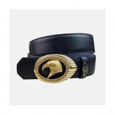 Stefano Ricci 2019 Mens Signature Cubic Steel Buckle Leather Belt - 스테파노리치 남성 시그니처 큐빅 스틸 버클 레더 벨트 Ste0069x.Size(3.8cm).네이비금장
