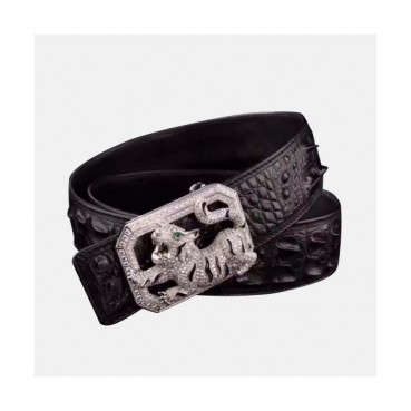 Stefano Ricci 2019 Mens Signature Cubic Steel Buckle Reversible Leather Belt - 스테파노리치 남성 시그니처 큐빅 스틸 버클 양면 레더 벨트 Ste0068x.Size(3.8cm).블랙은장