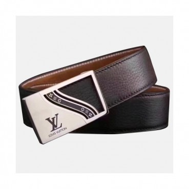 Louis vuitton 2019 Mens Box Initial Logo Leather Belt - 루이비통 남성 박스 이니셜 로고 버클 레더 벨트 Lou0765x.Size(3.5cm).2컬러(블랙은장/브라운금장)