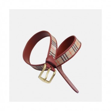 Burberry 2019 Mens London Classic Logo Buckle Business Leather Belt - 버버리 남성 런던 클랙식 로고 버클 비지니스 레더 벨트 Bur0597x.Size(3.5cm).2컬러(체크레드금장/체크레드은장)