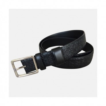 Loewe 2019 Mens Business Classic Buckle Leather Bellt - 로에베 남성 비지니스 클래식 버클 레더 벨트 Loe0037x.Size(3.8cm).블랙은장
