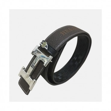 Hermes 2019 Mens Business Signature Logo Leather Belt - 에르메스 남성 비지니스 시그니처 로고 가죽 벨트 Her0190x.Size(3.8cm).갈색은장