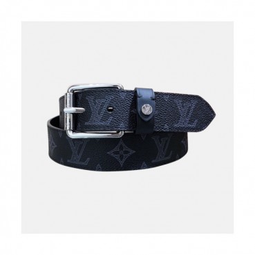 Louis vuitton 2019 Mens Besiness Classic Buckle Leather Belt - 루이비통 남성 신상 비지니스 클래식 버클 레더 벨트 Lou0888x.Size(3.5cm).블랙은장