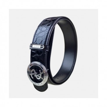 Saint Laurent 2019 Mens Signature Logo Steel Buckle Leather Belt - 입생로랑 신상 남성 시그니처 로고 스틸 버클 레더 벨트 Ysl0039x.Size(3.8cm).블랙은장