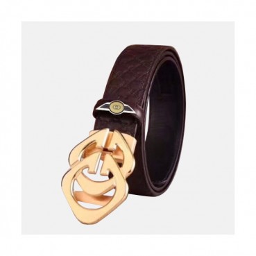 Gucci 2019 Mens Signature GG Steel Buckle Leather Belt - 구찌 신상 남성 시그니처 GG 스틸 버클 레더 벨트 Guc0854x.Size(3.5cm).2컬러(블랙은장/브라운금장)
