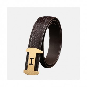 Hermes 2019 Mens Business Initial Logo Leather Belt - 에르메스 남성 비지니스 이니셜 로고 가죽 벨트 Her0183x.Size(3.8cm).2컬러(블랙은장/브라운금장)