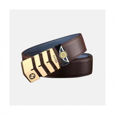 Gucci 2019 Mens Business Steel Buckle Leather Belt - 구찌 신상 남성 비지니스 스틸 버클 레더 벨트 Guc0855x.Size(3.8cm).2컬러(블랙은장/브라운금장)