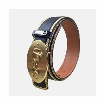 Hermes 2019 Mens Business Signature Logo Leather Belt - 에르메스 남성 비지니스 시그니처 로고 가죽 벨트 Her0180x.Size(3.8cm).블랙금장
