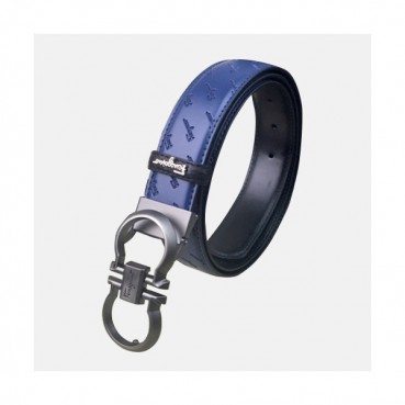 Christian Dior 2019 Mens Classic Buckle Reversible Leather Belt - 크리스챤 디올 클랙식 버클 양면 레더 벨트 Dio0132x.Size(3.5cm).블루은장