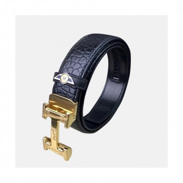 Hermes 2019 Mens Business Initial Logo Leather Belt - 에르메스 남성 비지니스 이니셜 로고 가죽 벨트 Her0179x.Size(3.5cm).블랙금장