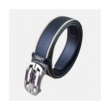 Salvatore Ferragamo 2019 Mens Gancio Automatic uckle Leather Belt - 살바토레 페라가모 남성 간치오 자동 버클 레더 벨트 Fer0221x.Size(3.5cm).블랙은장