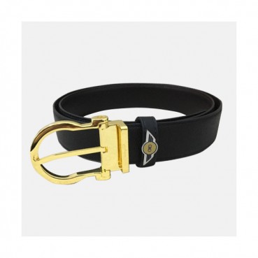 Salvatore Ferragamo 2019 Mens Classic Buckle Leather Belt - 살바토레 페라가모 남성 클래식 버클 레더 벨트 Fer0215x.Size(3.5cm).블랙금장