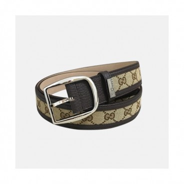 Gucci 2019 Mens Classic Steel Buckle Business Leather Belt - 구찌 신상 남성 클래식 스틸 버클 비지니스 레더 벨트 Guc0833x.Size(4.0cm).브라운은장