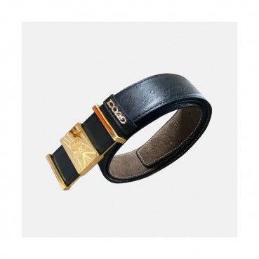 Gucci 2019 Mens Box Logo Steel Buckle Reversible Leather Belt - 구찌 신상 남성 박스 로고 스틸 버클 양면 레더 벨트 Guc0828x.Size(3.8cm).블랙금장