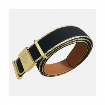 Gucci 2019 Mens Box Logo Steel Buckle Leather Belt - 구찌 신상 남성 박스 로고 스틸 버클 레더 벨트 Guc0825x.Size(3.8cm).블랙금장