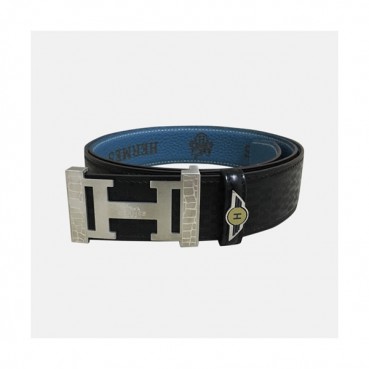 Hermes 2019 Mens Business Initial Logo Reversible Leather Belt - 에르메스 남성 비지니스 이니셜 로고 양면 가죽 벨트 Her0161x.Size(3.8cm).블랙은장