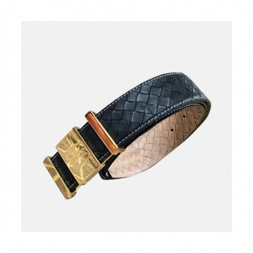 Burberry 2019 Mens Box Logo Business Leather Belt - 버버리 남성 박스 로고 비지니스 레더 벨트 Bur0528x.Size(3.8CM).블랙금장