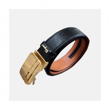 Salvatore Ferragamo 2019 Mens Box Logo Buckle Leather Belt - 살바토레 페라가모 남성 박스 로고 버클 레더 벨트 Fer0206x.Size(3.4cm).블랙금장