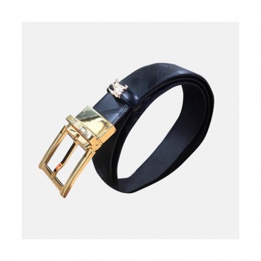 [매장판]Burberry 2019 Mens Classic Business Leather Belt - 버버리 남성 클래식 비지니스 레더 벨트 Bur0514x.Size(3.5CM).블랙금장