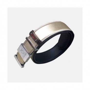 Cartier 2019 Mens Initial Business Leather Belt - 까르띠에 신상 남성 이니셜 로고 비지니스 레더 벨트 Car0012x.Size(3.8cm).골드
