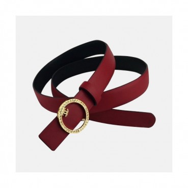 Chanel 2019 Ladies  Embellished Satin Juwel Buckle Leather Belt - 샤넬 여성 엠벨리쉬 새틴 쥬얼 버클 레더 벨트 Cnl0261x.Size(2.5cm).레드