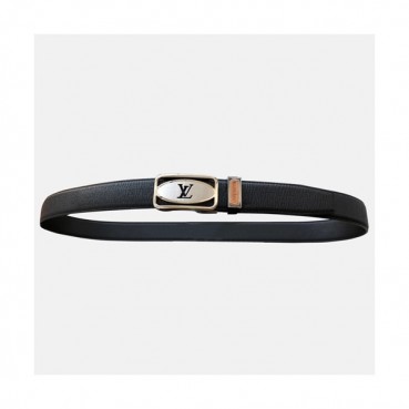 Louis vuitton 2019 Mens Initial Box Logo Leather Belt - 루이비통 남성 이니셜 박스 로고 버클 레더 벨트 Lou0791x.Size(3.5cm).블랙은장