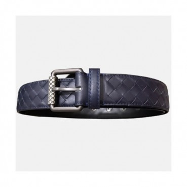 Bottega Veneta 2019 Intrecciato Continental Mens Belt - 보테가베네타 인트레치아토 남성 벨트 Bot0050x.Size(3.5cm).4컬러(블랙/네이비/브라운/그레이)