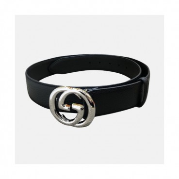 Gucci 2019 Mens GG Buckle Business Leather Belt - 구찌 신상 남성 GG 버클 비지니스 레더 벨트 Guc0755x.Size(4.0cm).블랙은장
