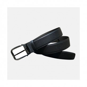 Ermenegildo Zegna 2019 Mens Business Leather Belt - 에르메네질도 제냐 남성 비지니스 레더 벨트 Zeg0072x.Size(3.5cm).블랙검장