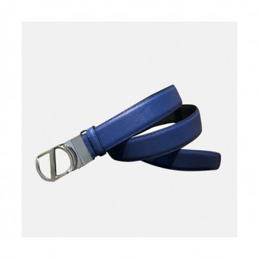 Ermenegildo Zegna 2019 Mens Business Leather Belt - 에르메네질도 제냐 남성 비지니스 레더 벨트 Zeg0069x.Size(3.5cm).블루