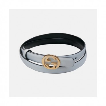 Gucci 2019 Ladies GG Buckle Business Leather Belt - 구찌 신상 여성 GG 버클 비지니스 레더 벨트 Guc0746x.Size(1.5cm).화이트금장