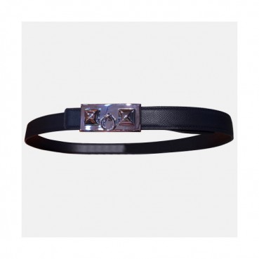 [매장판]Hermes 2019 Ladies Reversible Luck Stud EpsomLeather Belt - 에르메스 여성 리버서블 락스터드 엡솜 레더 벨트 Her0125x.Size(2.5cm).블랙은장