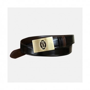 Cartier 2019 Mens Box Logo Business Leather Belt - 까르띠에 신상 남성 박스 로고 비지니스 레더 벨트 Car009x.Size(3.0cm).2컬러(블랙금장/블랙은장)