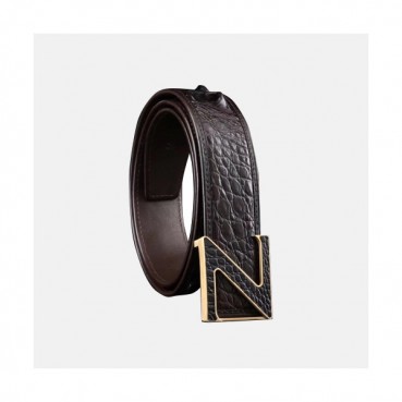 Ermenegildo Zegna 2019 Mens Business Leather Belt - 에르메네질도 제냐 남성 비지니스 자동 버클 레더 벨트 Zeg0066x.Size(5.0cm).2컬러(블랙은장/브라운금장)