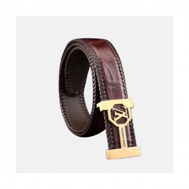 Louis vuitton 2019 Mens Initial Logo Leather Belt - 루이비통 남성 이니셜 로고 버클 레더 벨트 Lou0773x.Size(4.0cm).2컬러(블랙은장/브라운금장)