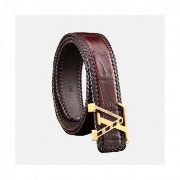 Louis vuitton 2019 Mens Initial Logo Leather Belt - 루이비통 남성 이니셜 로고 버클 레더 벨트 Lou0772x.Size(5.0cm).2컬러(블랙은장/브라운금장)