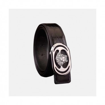 Versace 2019 Mens Palazzo Medusa Steel Buckle Leather Bellt - 베르사체 남성 메두사 스틸 자동 버클 레더 벨트 Ver0133x.Size(5.0cm).2컬러(블랙은장/브라운금장)