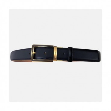 Ermenegildo Zegna 2019 Mens  Business Leather Belt - 에르메네질도 제냐 남성 비지니스 레더 벨트 Zeg0063x.Size(3.5cm).2컬러(블랙은장/블랙금장)