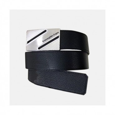 Ermenegildo Zegna 2019 Mens Business Leather Belt - 에르메네질도 제냐 남성 비지니스 레더 벨트 Zeg0062x.Size(3.5cm).2컬러(블랙은장/블랙금장)