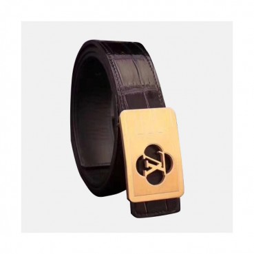 Louis vuitton 2019 Mens Box Initial Logo Leather Belt - 루이비통 남성 박스 이니셜 로고 버클 레더 벨트 Lou0771x.Size(5.0cm).2컬러(블랙은장/브라운금장)