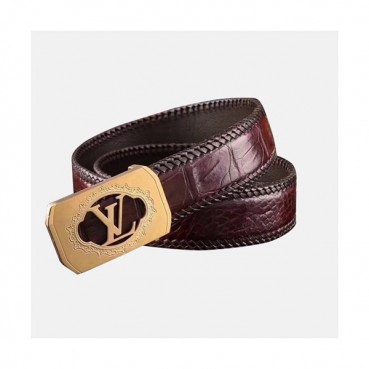 Louis vuitton 2019 Mens Box Initial Logo Leather Belt - 루이비통 남성 박스 이니셜 로고 버클 레더 벨트 Lou0761x.Size(5.0cm).2컬러(블랙은장/브라운금장)