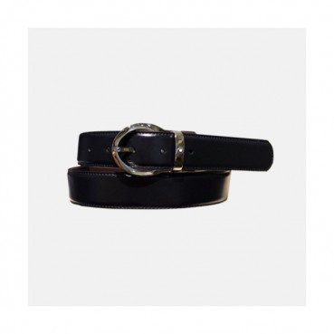 Montblanc 2019 Mens Business Leather Belt - 몽블랑 신상 남성 비지니스 레더 벨트 Mont0026x.Size(3.2cm).블랙은장