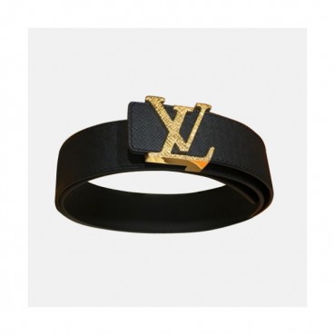 Louis vuitton 2019 Mens Initial Logo Buckle Business Leather Belt - 루이비통 남성 신상 이니셜 로고 버클 비지니스 레더 벨트 Lou0755x.Size(4.0cm).2컬러(블랙금장/네이비금장)