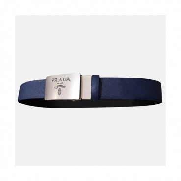 Prada 2019 Mens Saffiano Business Leather Belt - 프라다 남성 신상 사피아노 비지니스 레더 벨트 Pra0462x.Size(3.5cm).3컬러(블랙/브라운/네이비)