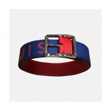 Louis vuitton 2019 Mens Reverso Taurillon Leather Belt - 루이비통 남성 리베르소 송아지 가죽 벨트 Lou0751x.Size(4.0cm).블루은장