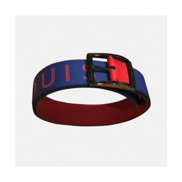 Louis vuitton 2019 Mens Reverso Taurillon Leather Belt - 루이비통 남성 리베르소 송아지 가죽 벨트 Lou0750x.Size(4.0cm).블루검장