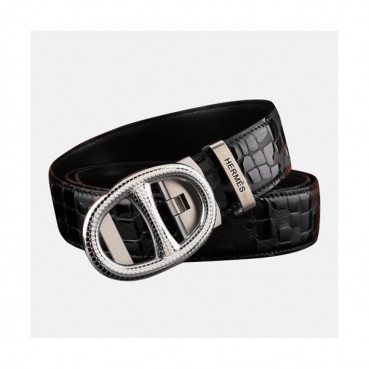 Hermes 2019 Mens Licol Leather Constance Belt - 에르메스 남성 리콜 가죽 콘스탄스 벨트 Her0104x.Size(3.5cm).2컬러(블랙은장/브라운금장)