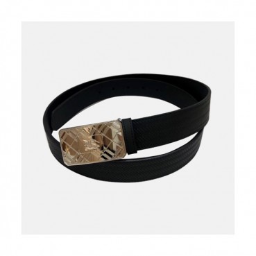 [매장판]Burberry 2019 Mens Box Logo Leather Belt - 버버리 남성 박스 로고 레더 벨트 Bur0408x.Size(3.5CM).블랙은장