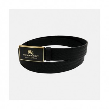 [매장판]Burberry 2019 Mens Box Logo Leather Belt - 버버리 남성 박스 로고 레더 벨트 Bur0406x.Size(3.5CM).블랙